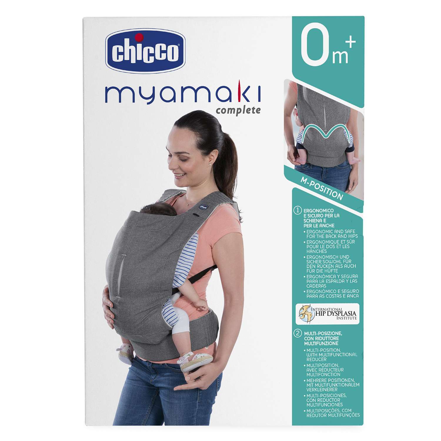 Переноска Chicco Myamaki complete Grey Stripes - фото 3