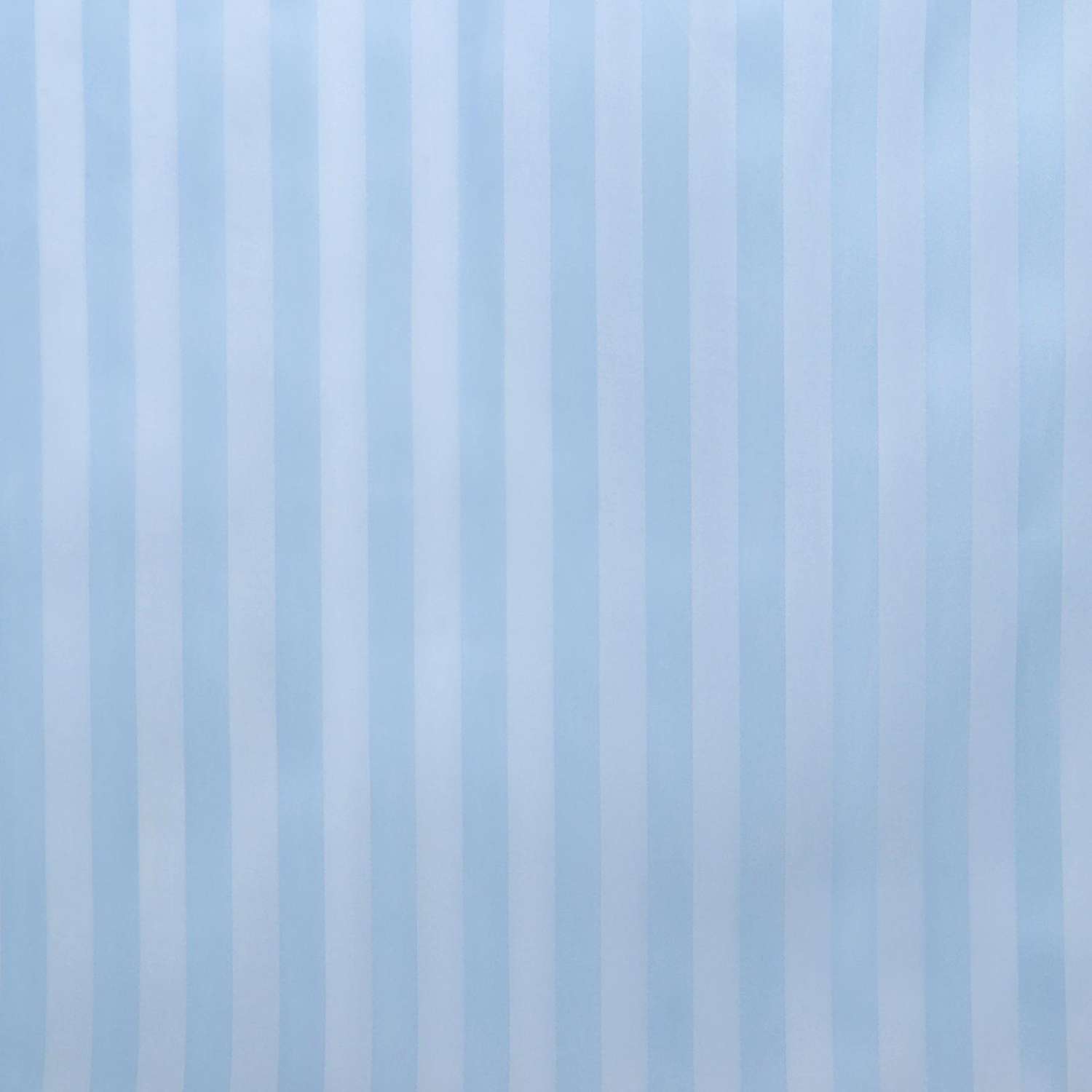 Штора для ванны Доляна «Полоска» 180×180 см полиэстер цвет голубой - фото 2