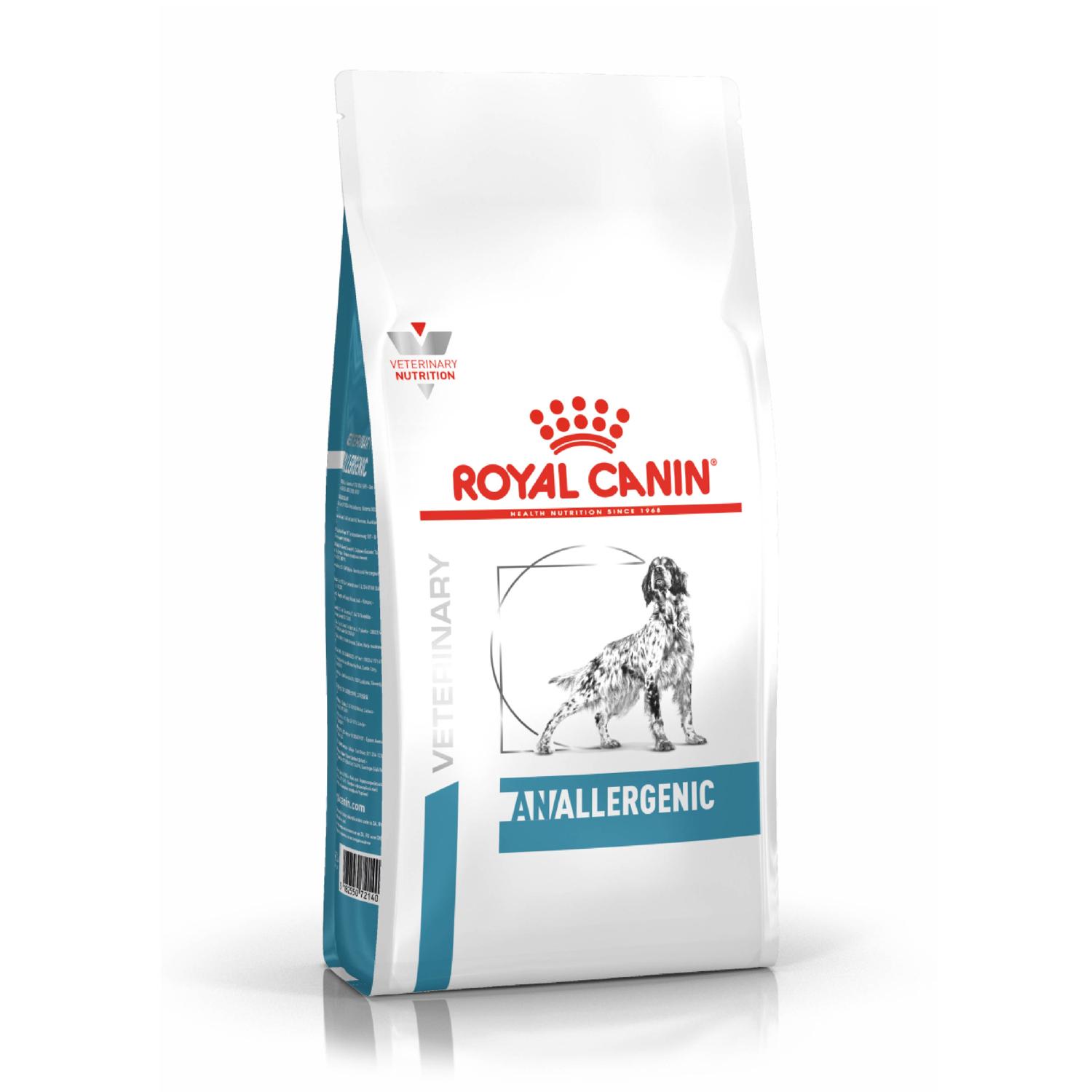 Корм для собак ROYAL CANIN Anallergenic AN18 при аллергии и заболеваниях кожи с острой непереносимостью 3кг - фото 1