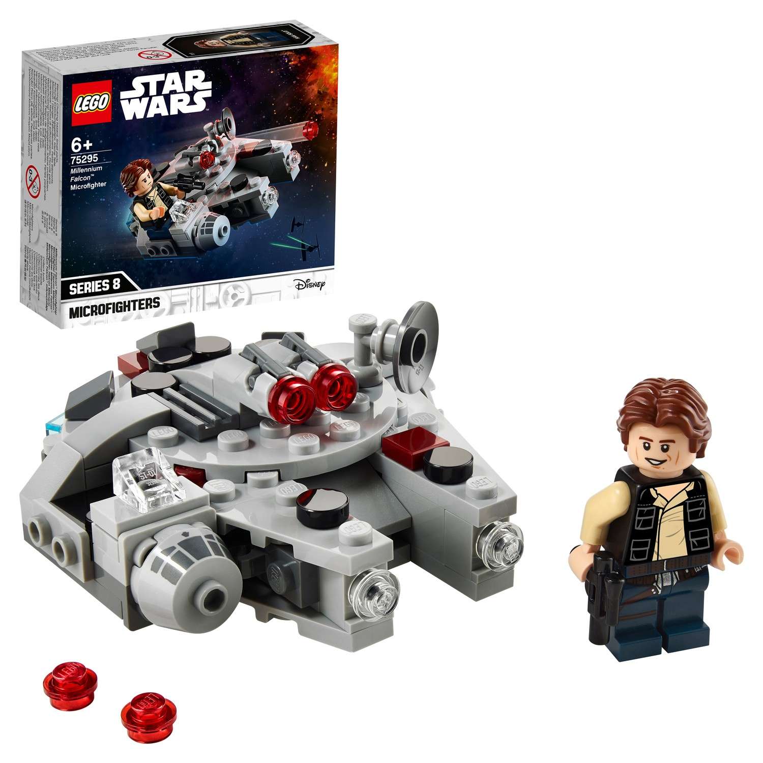Конструктор LEGO Star Wars Микрофайтеры Сокол тысячелетия 75295 - фото 1