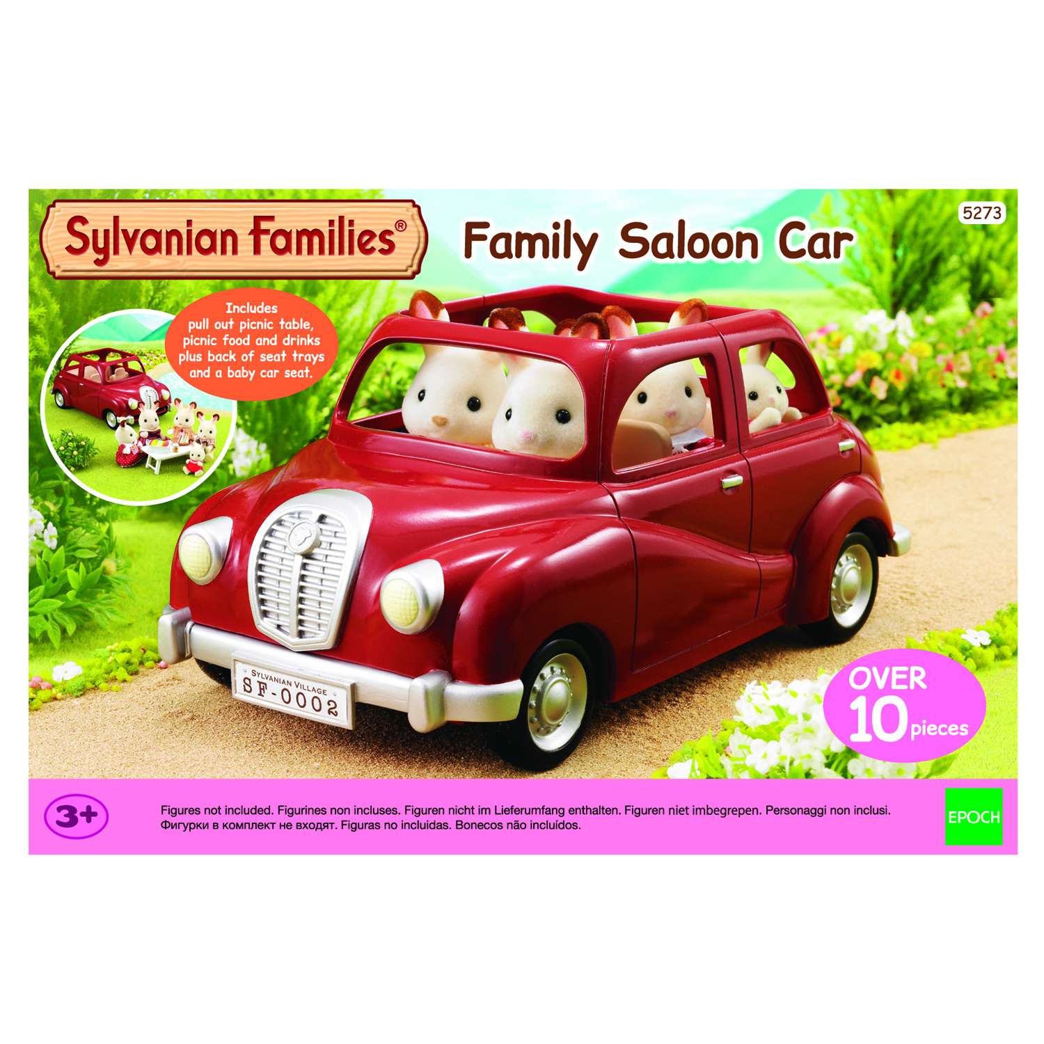 Набор Sylvanian Families Семейный автомобиль Красный 5273/2002 5273/2002 - фото 4