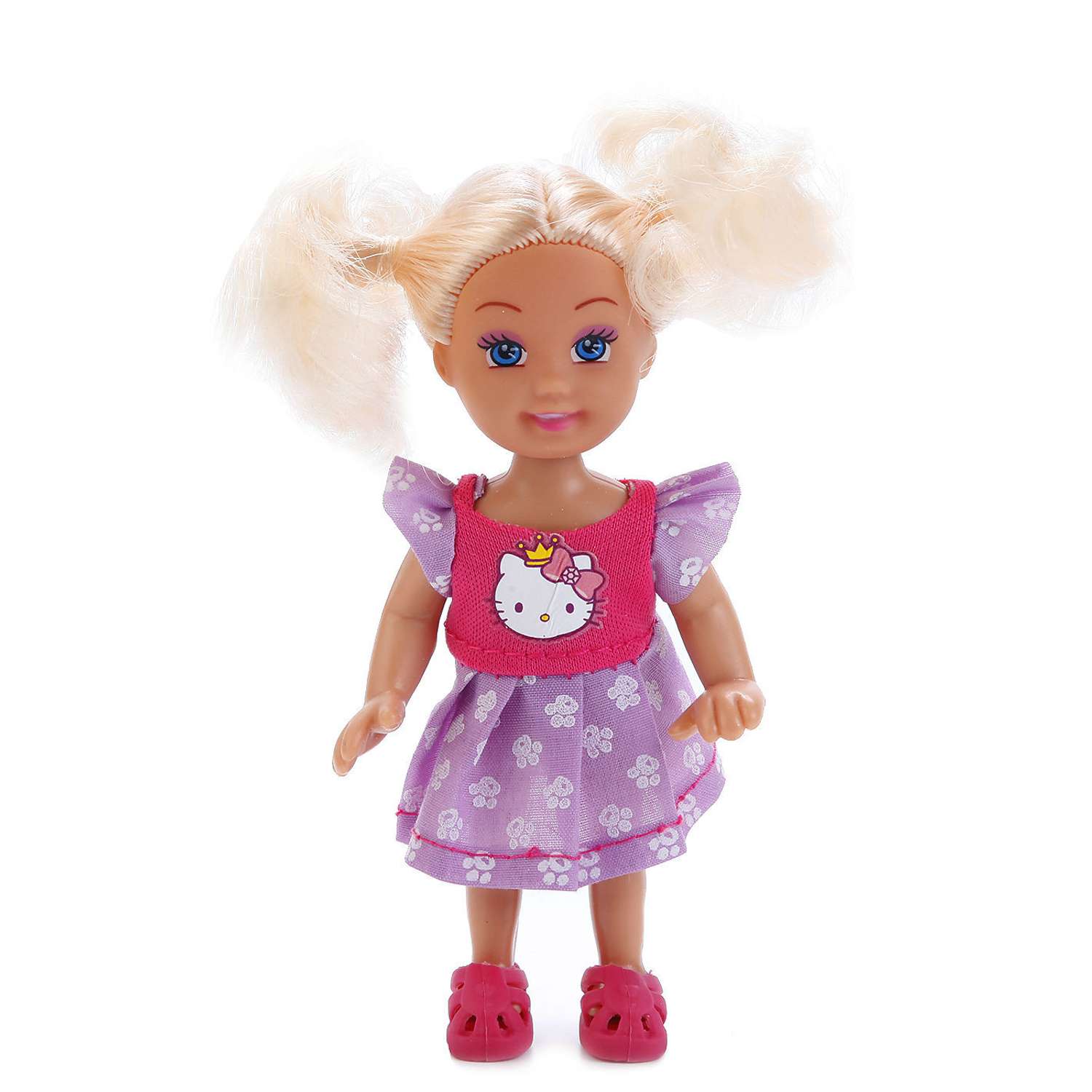 Кукла Карапуз Hello Kitty с комплектом одежды 209217 209217 - фото 1