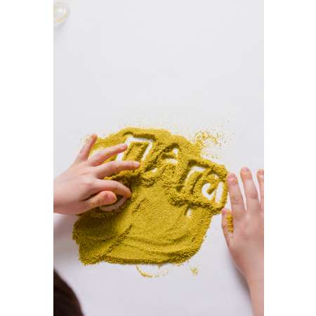 Песок для творчества кварцевый Color Si Желтый 500 гр