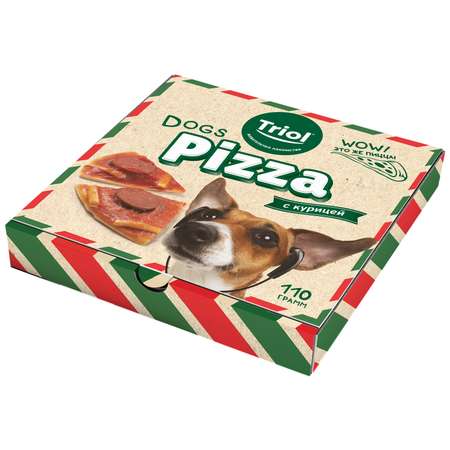Лакомство для собак Triol 132г Fun food пицца