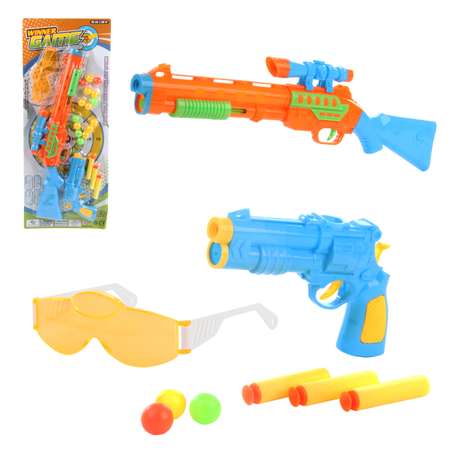 Игровой набор Veld Co Ружье и пистолет с мягкими пулями