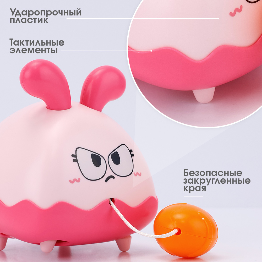 Детская заводная игрушка TIPTOPOLIS Кролик с морковкой - фото 4