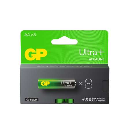 Батарейки GP Ultra Plus AA (LR6) 8шт