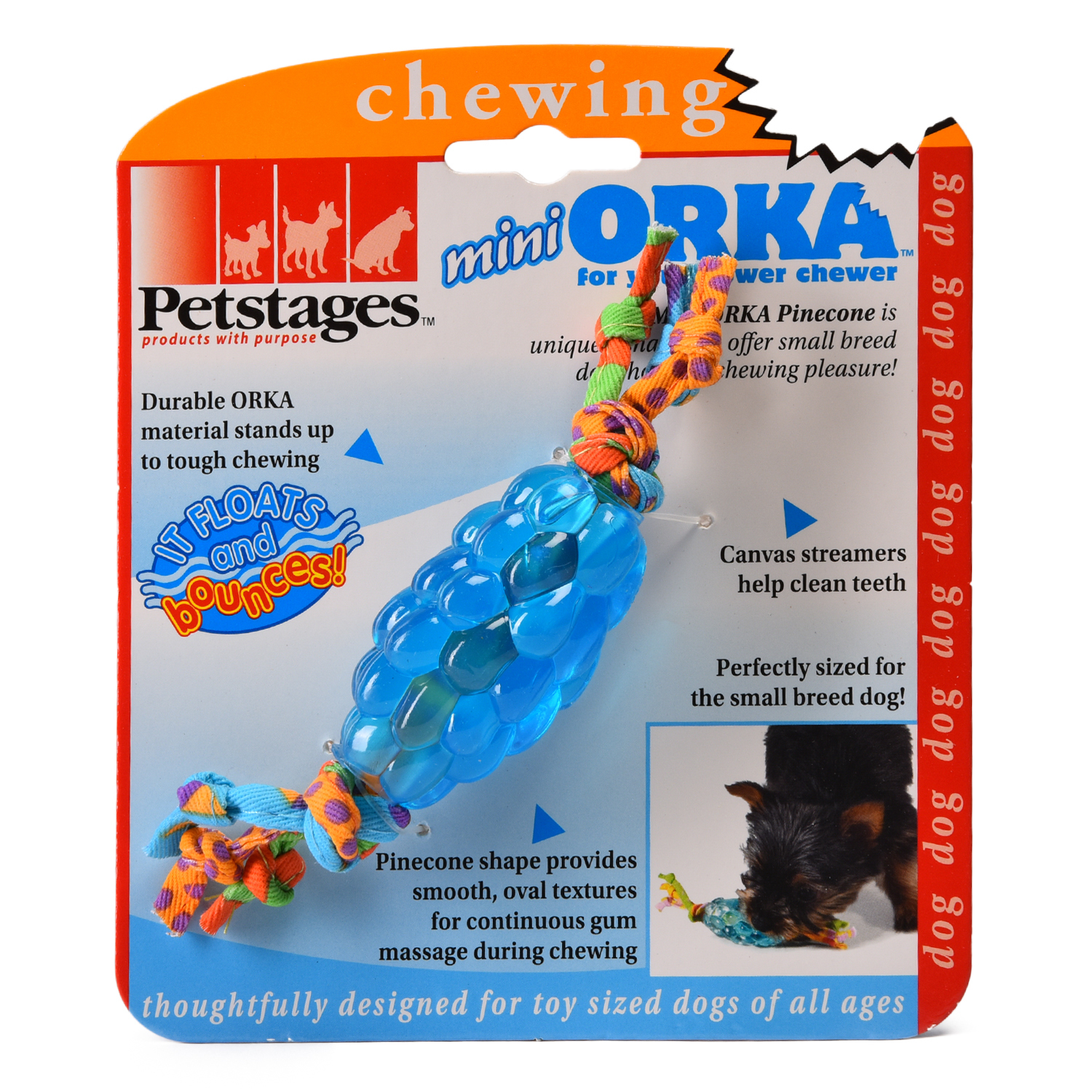 Игрушка для собак Petstages Mini Opka Шишка 224REX - фото 2