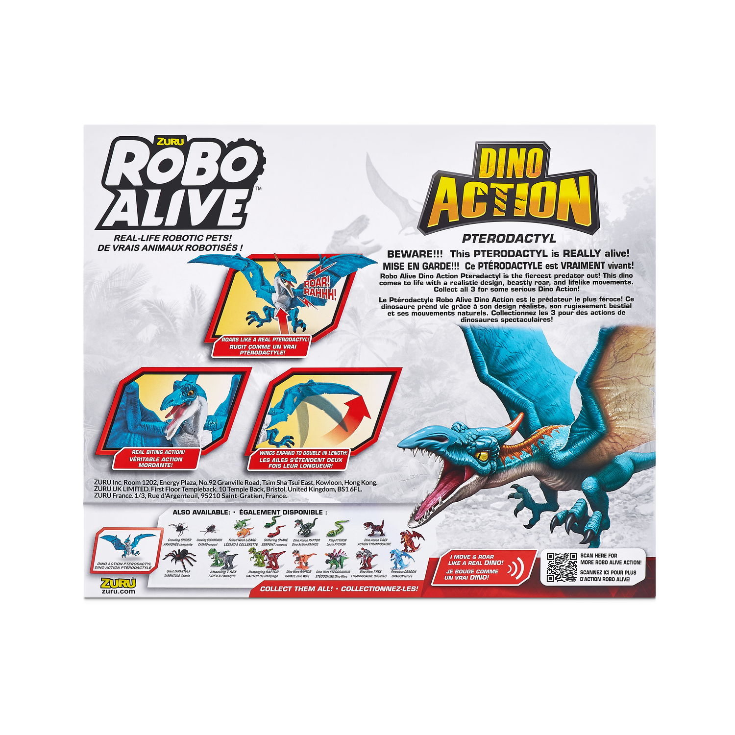 Фигурка Zuru ROBO ALIVE Птеродактиль - фото 9