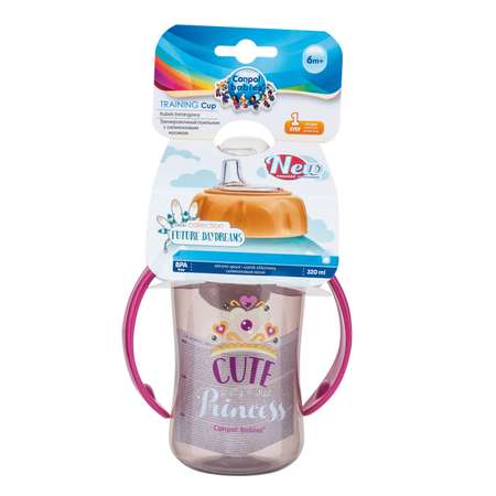 Поильник Canpol Babies Cute princess c 6месяцев 250989323