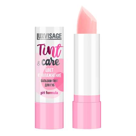 Бальзам-тинт для губ Luxvisage Tint care pH formula Цвет и увлажнение тон 01 3.9 г