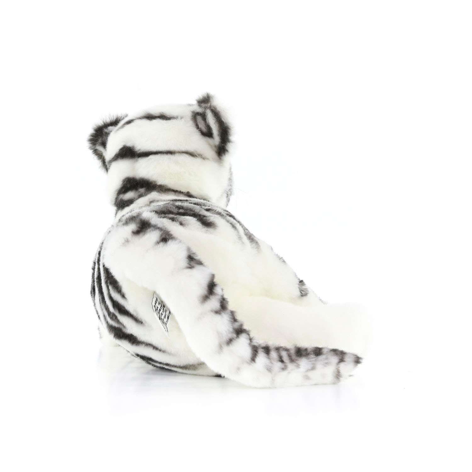 Реалистичная мягкая игрушка HANSA Тигр детёныш белый 36 см - фото 6