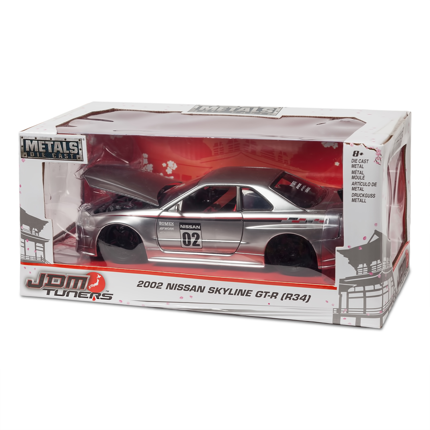 Автомобиль Jada Nissan 1:24 99114 - фото 3