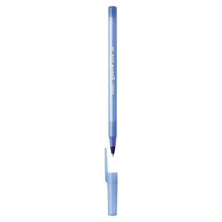 Ручки шариковые BIC синие набор 60 штук тонкие для школы