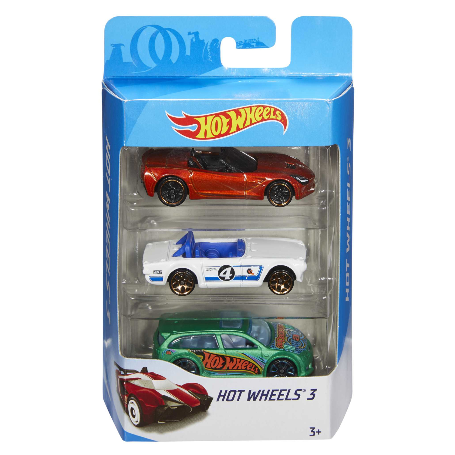 Игровой набор Hot Wheels Basic без механизмов в ассортименте K5904 - фото 7