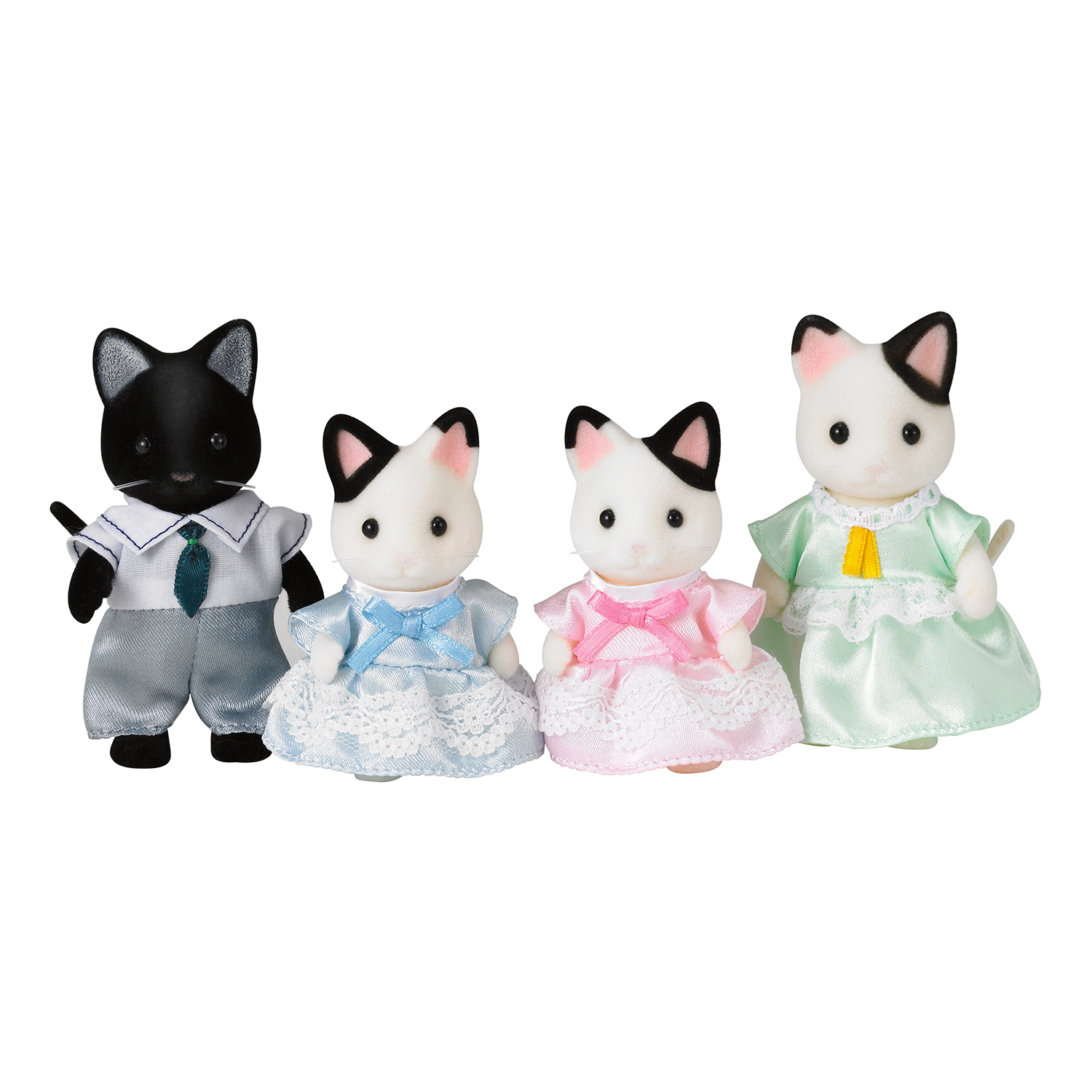 Игровой набор Sylvanian Families Черно-белые коты - фото 1