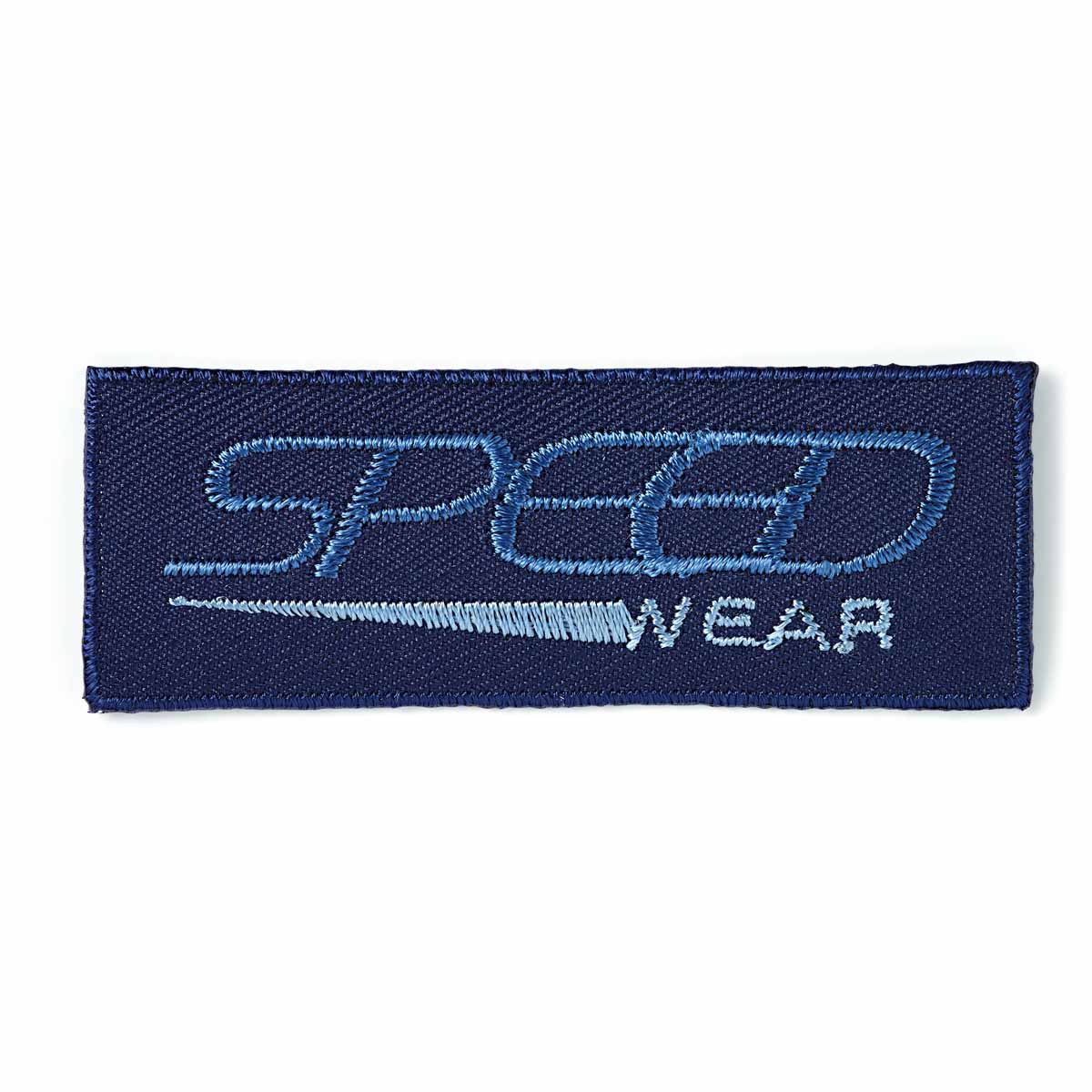 Термоаппликация Prym нашивка джинсовый ярлык Speed Wear 8х2.9 см для ремонта и украшения одежды 925635 - фото 7