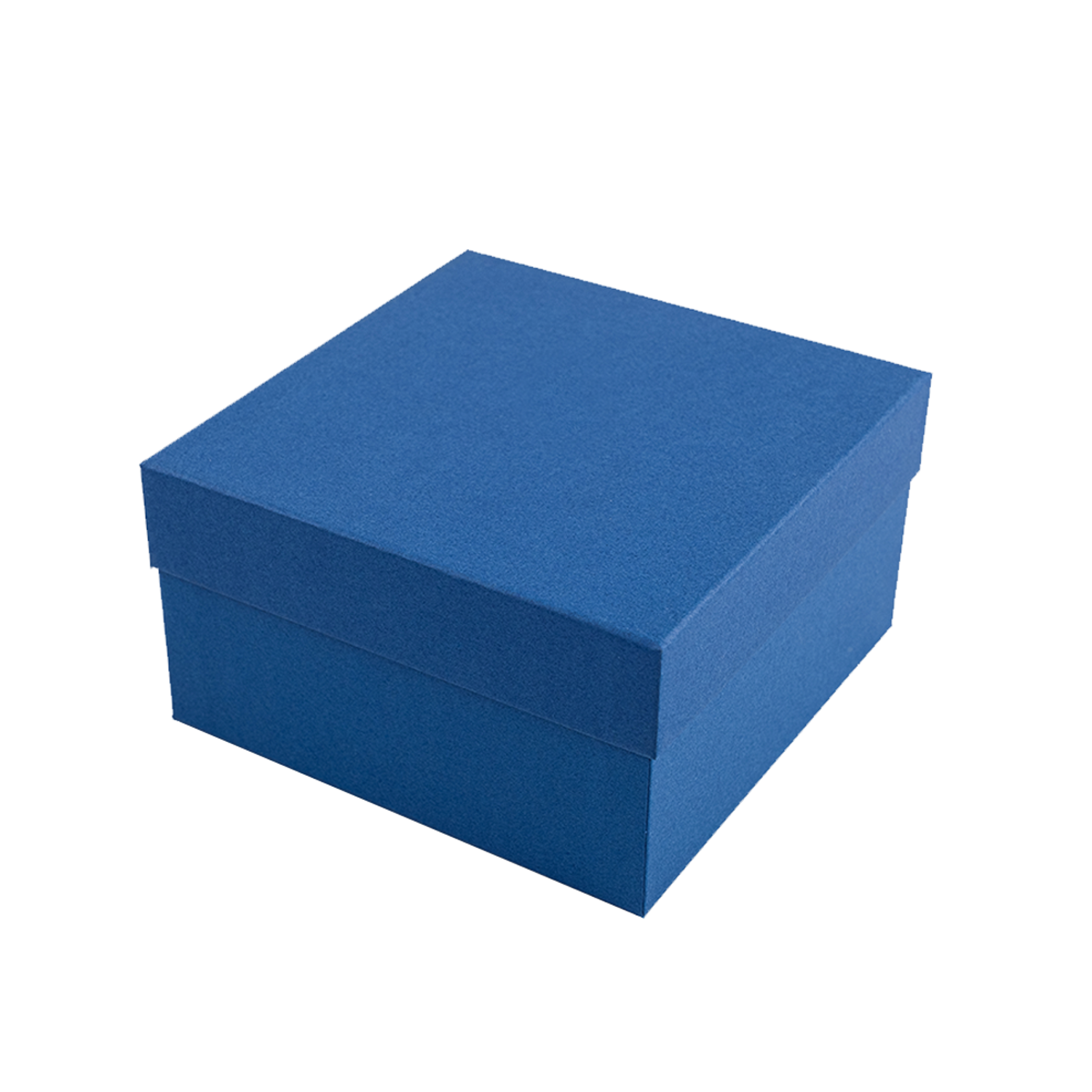 Коробка подарочная Cartonnage Радуга синий-белый квадратная - фото 2