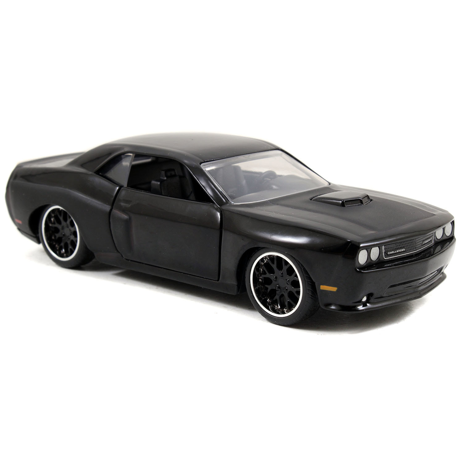 Машина Jada Fast and Furious 1:32 Dodge Challenger SRT8 2012 Черная 97384  купить по цене 443 ₽ в интернет-магазине Детский мир