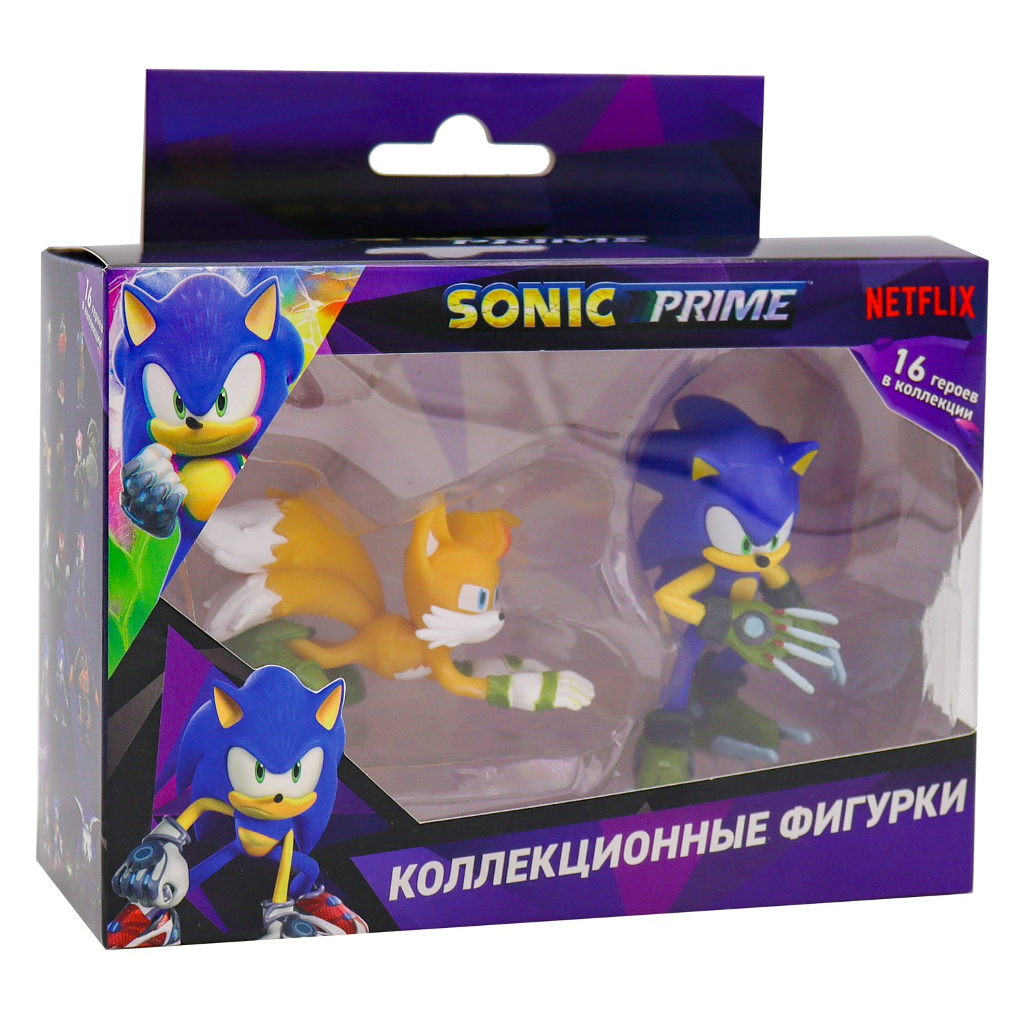 Набор игровой PMI Sonic Prime фигурки 2 шт SON2015-A - фото 4