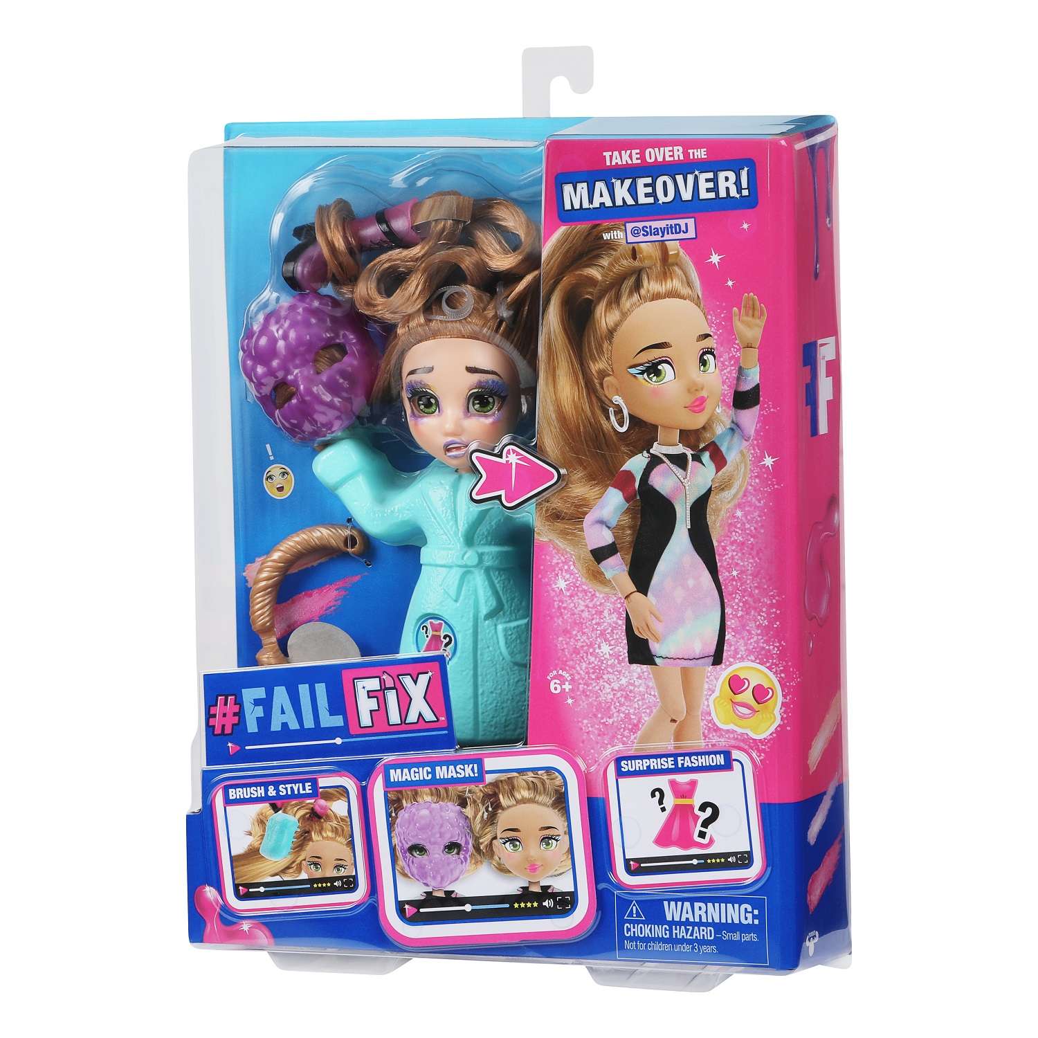 Набор игровой FailFix Кукла 2в1 Слэйт Диджей с аксессуарами 38190 38190 - фото 3