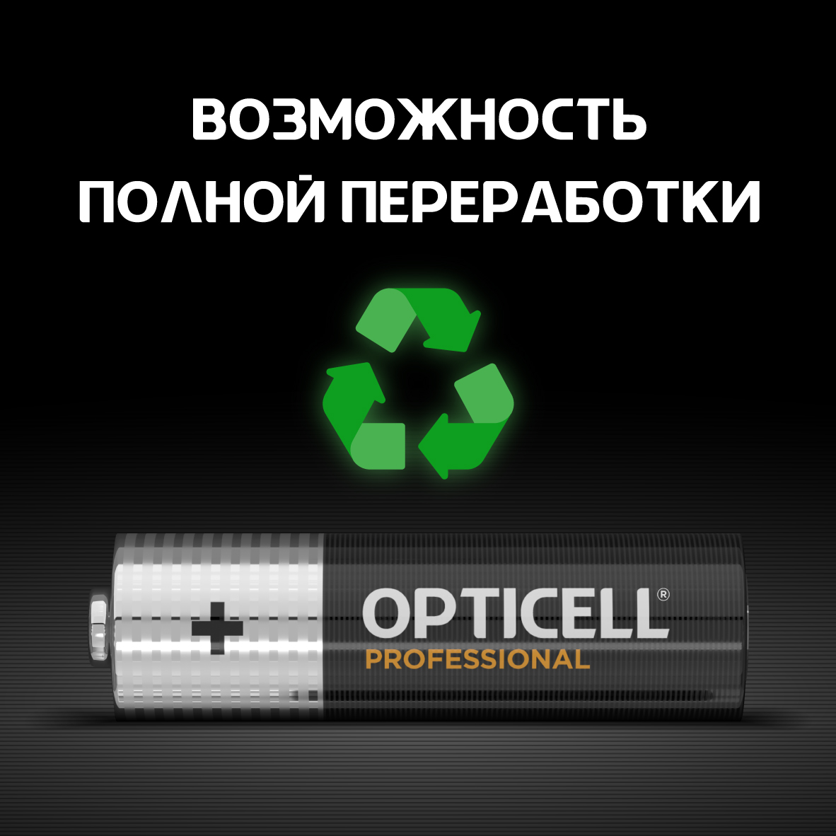 Батарейки Opticell Professional AA 4шт - фото 6