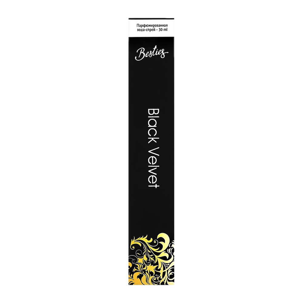 Парфюмерная вода BESTIES Perfume spray black velvet (унисекс) 30 мл - фото 5