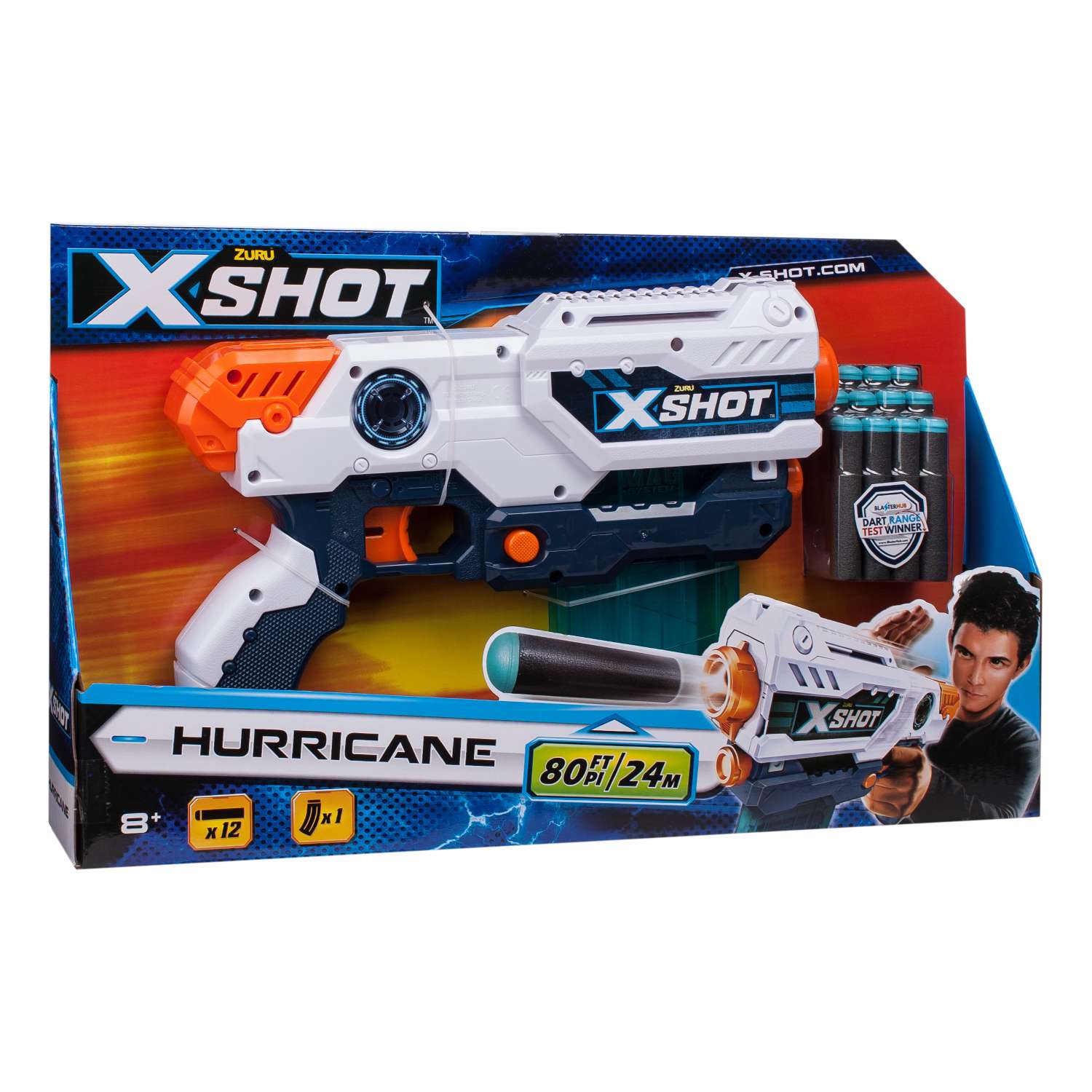 Набор для стрельбы X-SHOT  Маленький ураган 3693 - фото 2