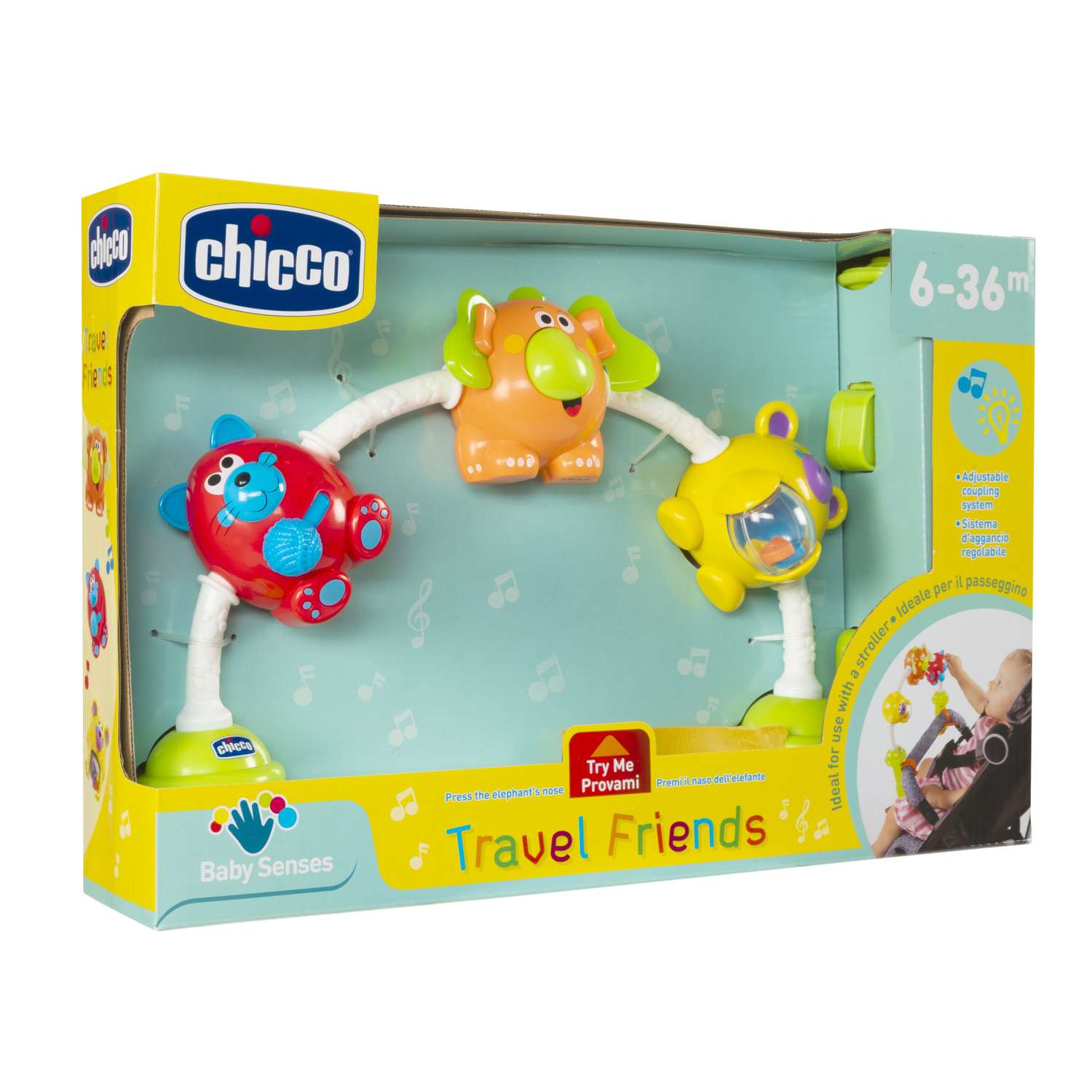 Игрушка развивающая Chicco Дуга для коляски 00009747000000 - фото 3