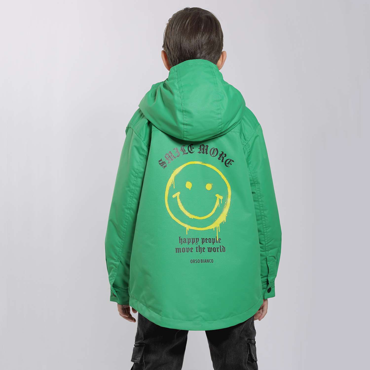 Куртка Orso Bianco OB21076-22_зеленый - фото 2