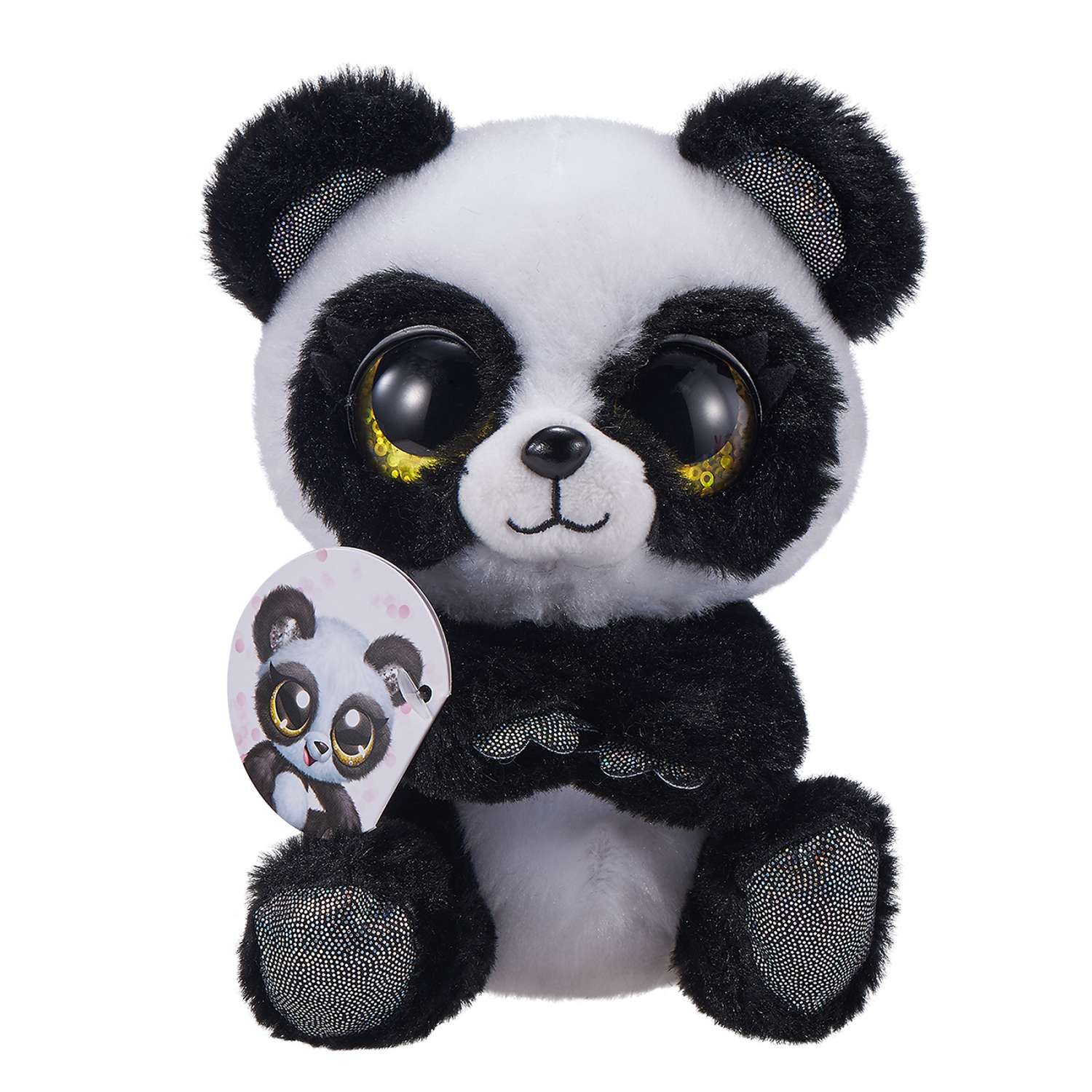 Мягкая игрушка ZURU Панда с детенышем-сюрпризом - фото 2