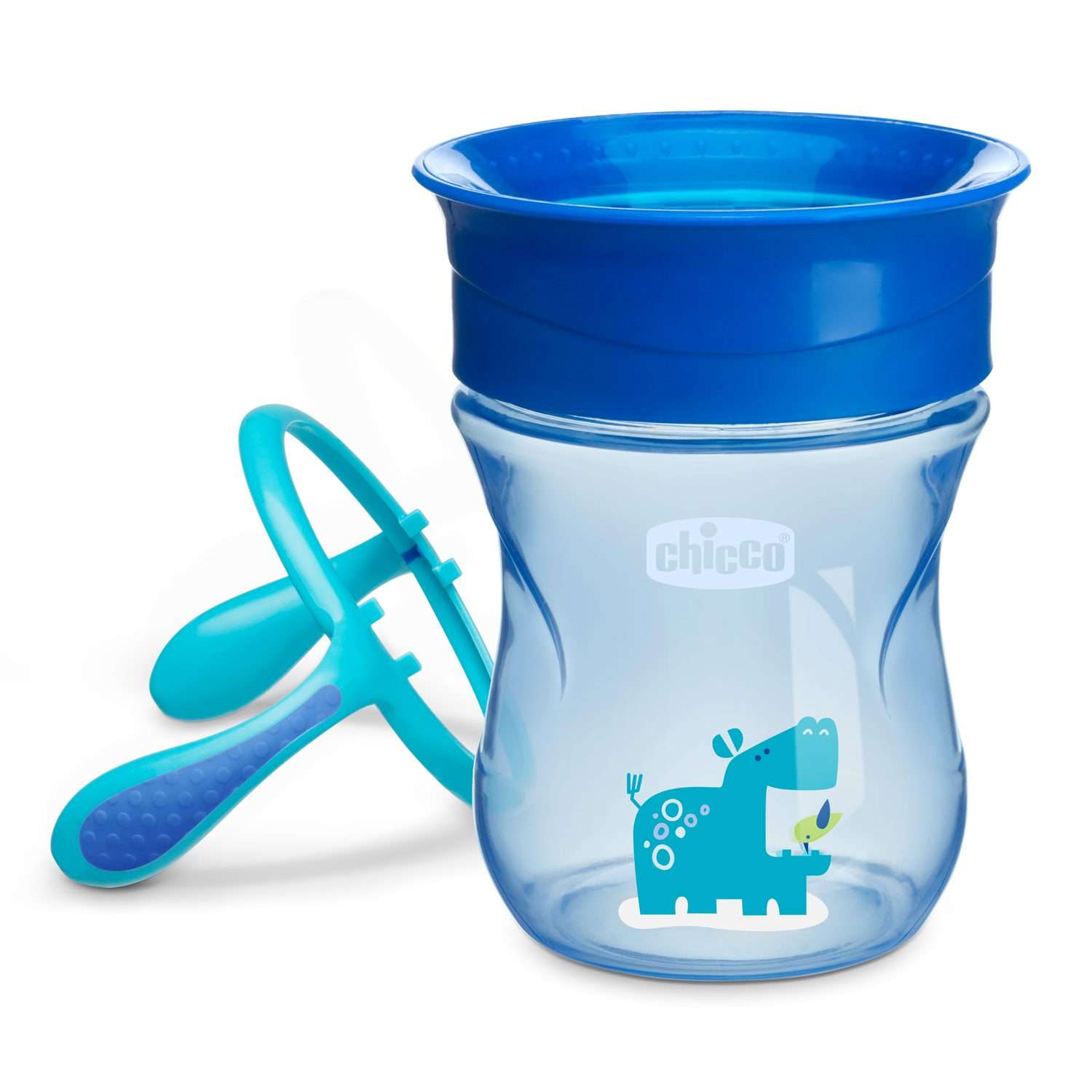 Поильник Chicco Perfect Cup для детей от 1 года голубой - фото 13