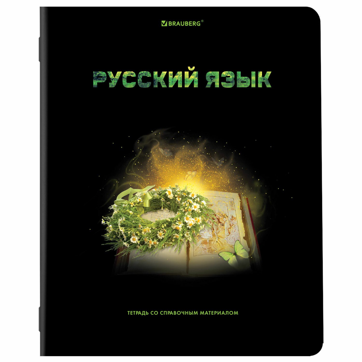 Тетради Brauberg школьные со справочным материалом в клетку/линейку 12 предметов 48 л Shade - фото 10