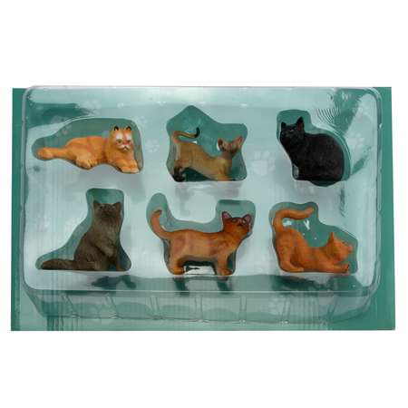 Набор Viva Terra кошки 6 штук в коллекции фигурок Cats Dogs 67432