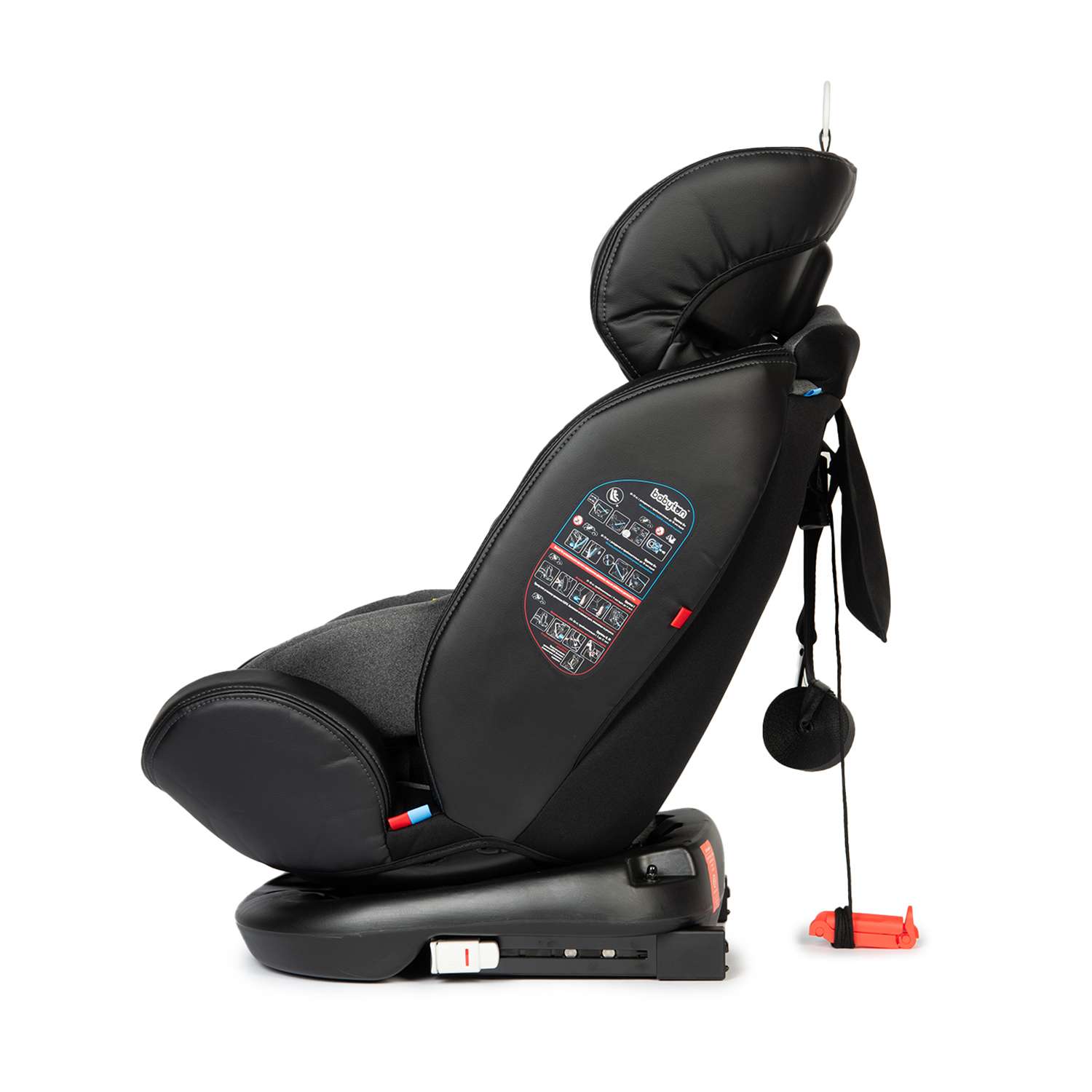 Автокресло Babyton Multi-Stage Black Isofix 0+/1/2/3 (0-36 кг) - фото 13