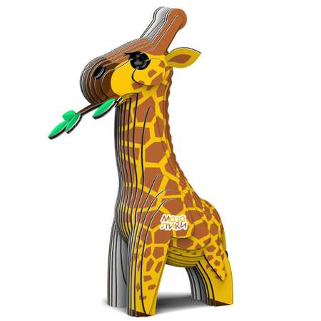 Сборная 3D игрушка-пазл Мазалики Жираф