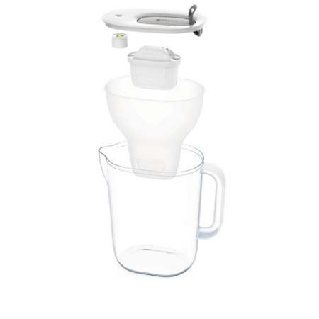 Фильтр-кувшин BRITA Style XL MX + 3.6л серый с 6 картриджами Макстра + Жесткость 1038899