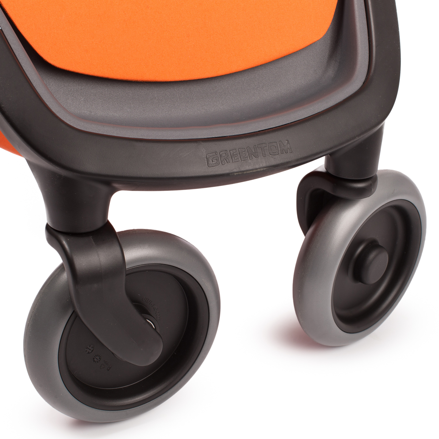 Прогулочная коляска Greentom Upp Classic Orange - фото 11