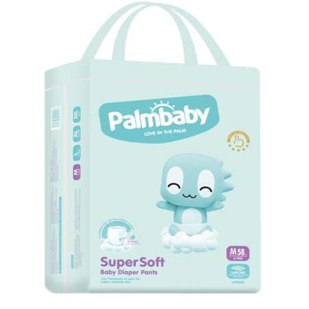 Трусики Palmbaby Premium Soft 58 шт. M