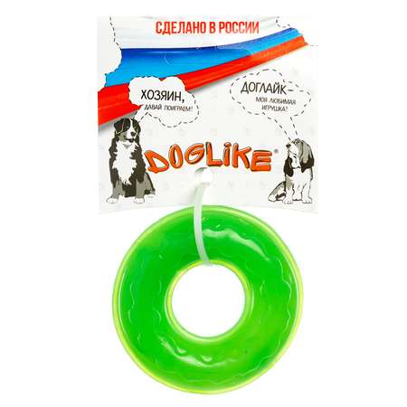 Игрушка для собак Doglike Кольцо мини Зеленый
