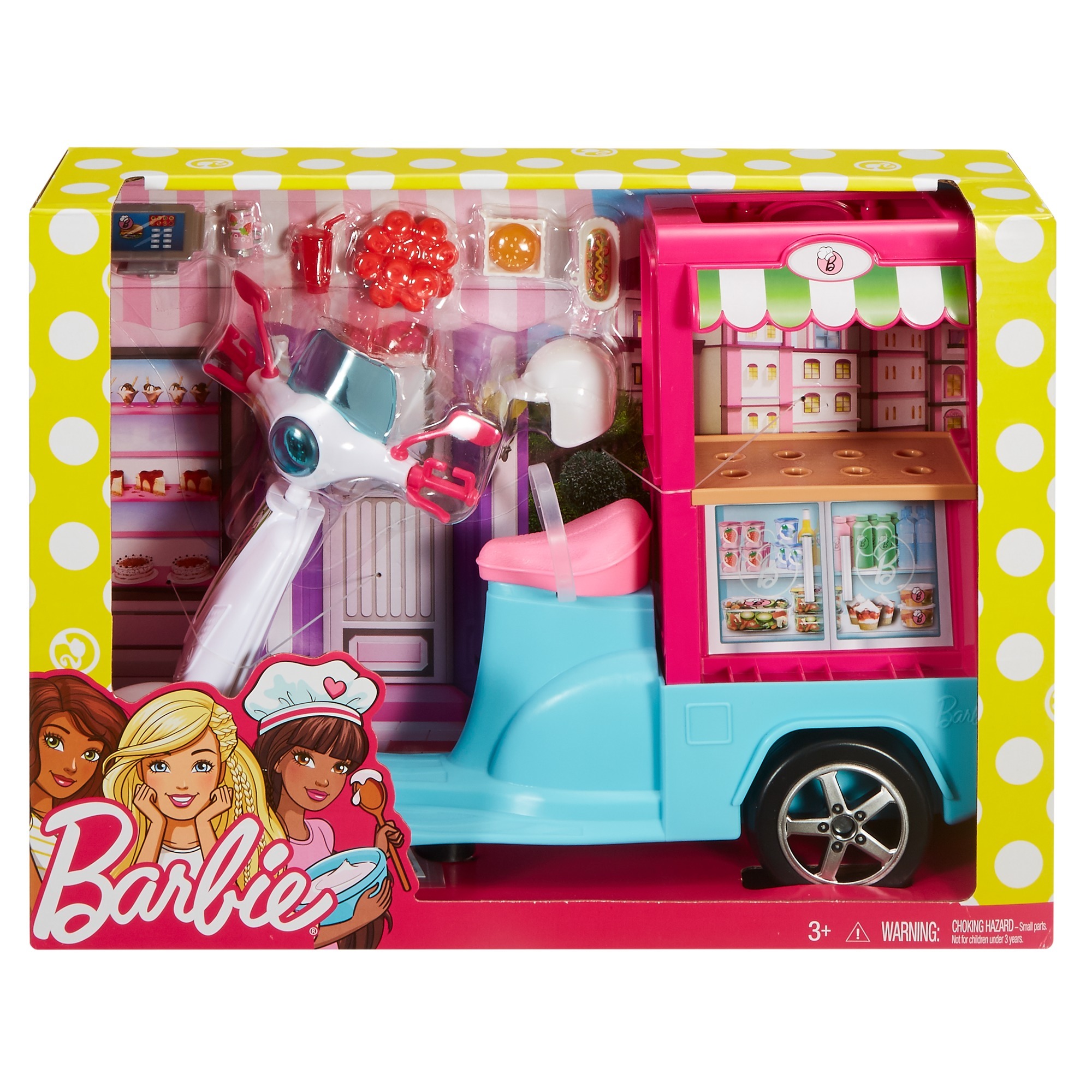 Скутер Barbie Бистро FHR08 FHR08 - фото 2
