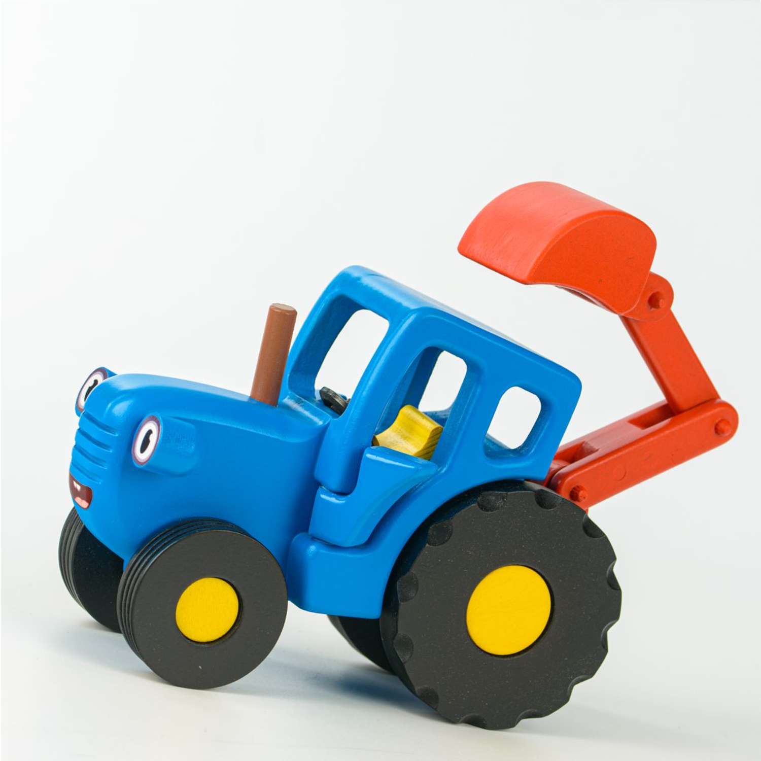Игрушка Синий трактор с прицепом и животными - фото 8