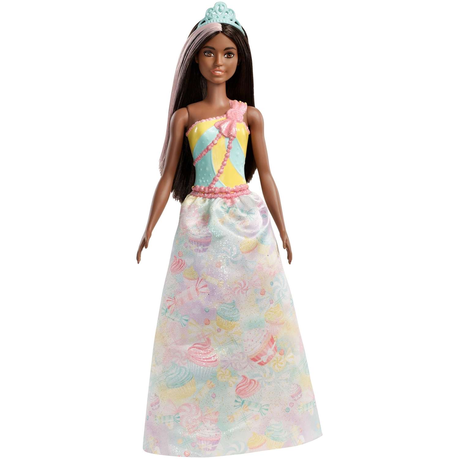 Кукла Barbie Dreamtopia Принцесса с каштановыми волосами FXT16 FXT13 - фото 2