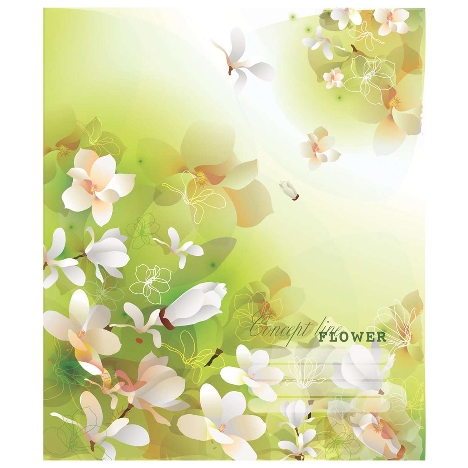 Тетрадь Мировые тетради Полевые цветы 48л в ассортименте - фото 3