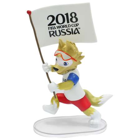 Фигурка 2018 FIFA World Cup Russia TM Zabivaka знаменосец Т11145