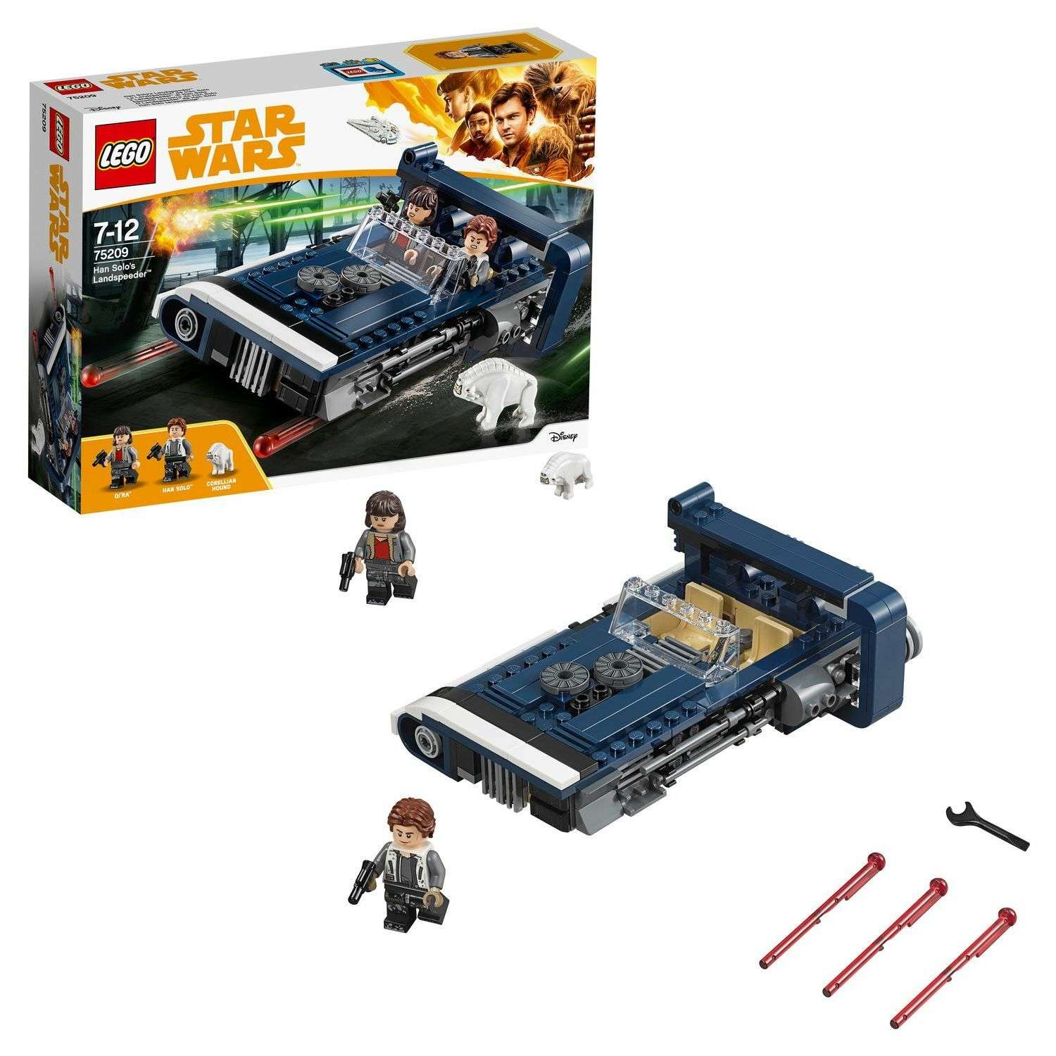 Конструктор LEGO Star Wars Спидер Хана Cоло (75209) - фото 1