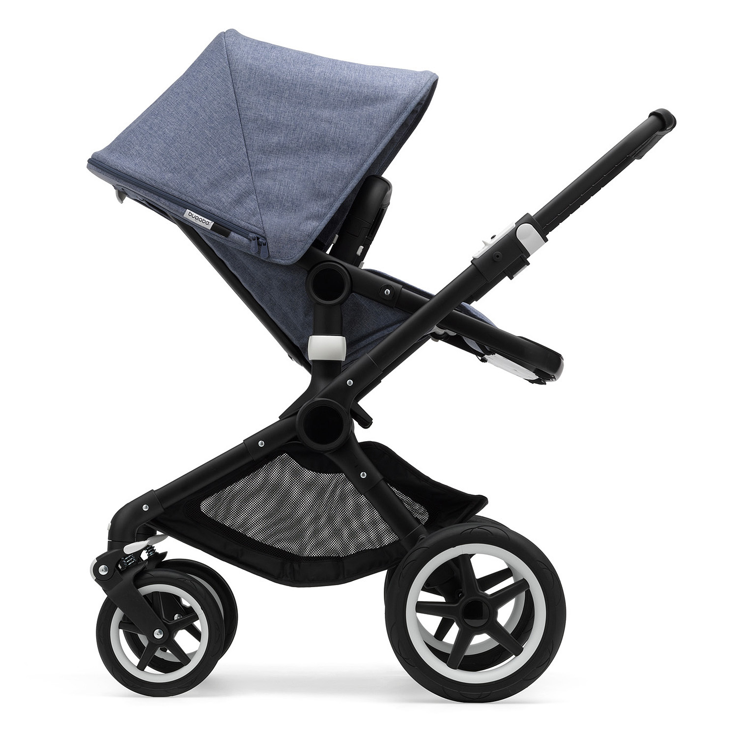 Капюшон для коляски Bugaboo Fox сменный Blue Melange 230411BM01 230411BM01 - фото 2