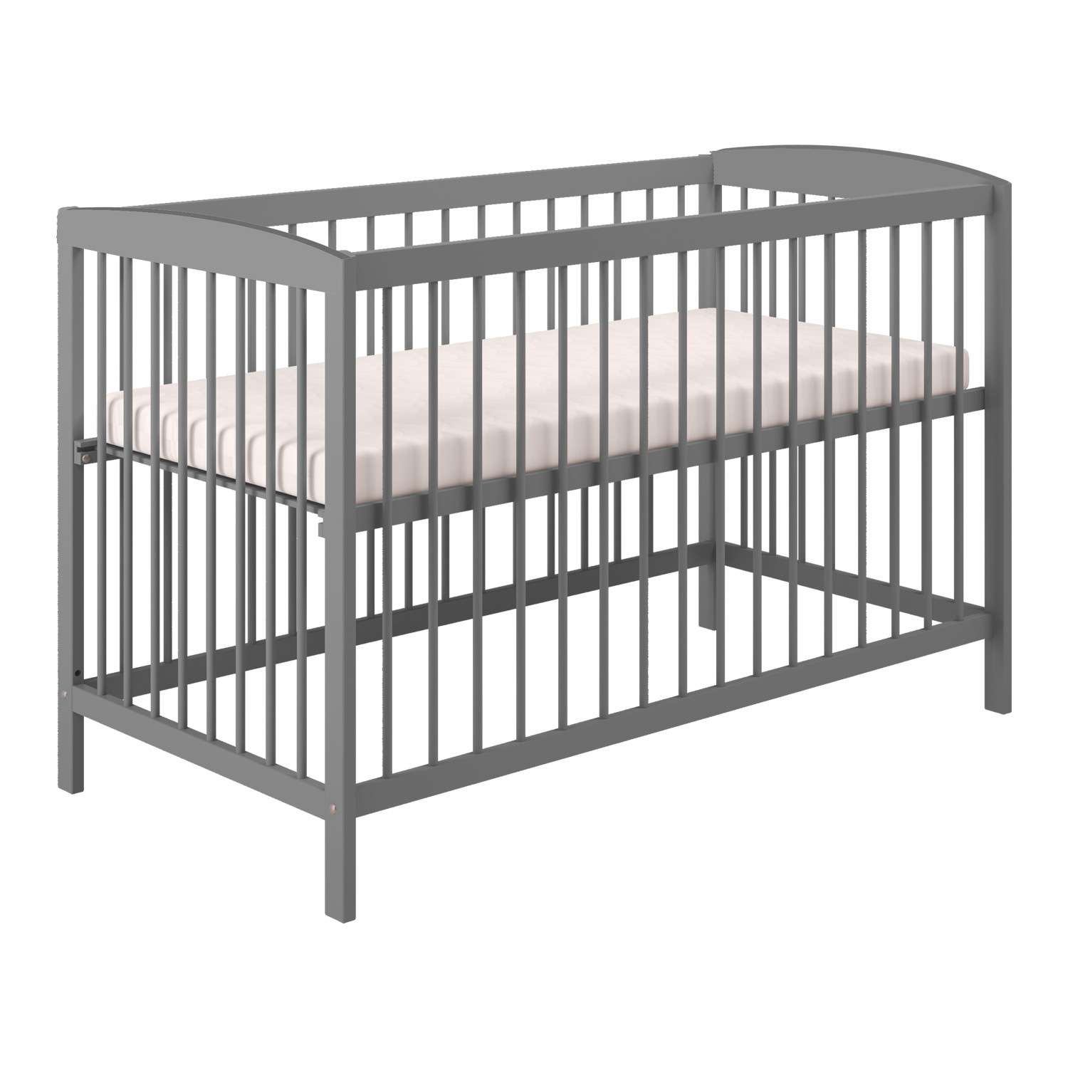 Кровать детская Polini kids Simple 101 Серый - фото 2