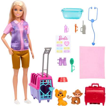 Игровой Набор Barbie Набор для спасения животных CRRS HRG50