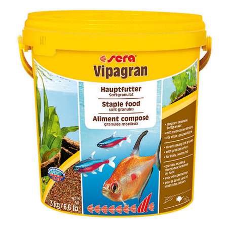 Корм для рыб Sera Vipagran основной гранулы 3кг